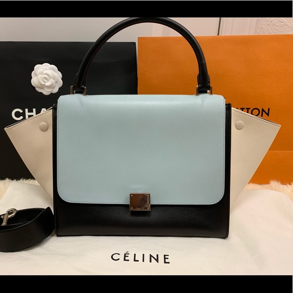 Celine Medium Trapeze Satchel - Picture 1 of 8